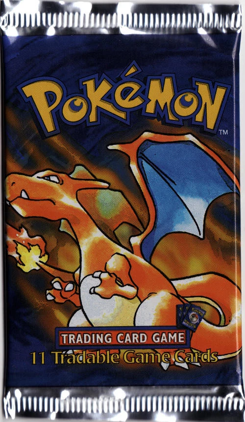 Pokemon Base Set (Shadowless) [Unlimited Edition] Booster Pack