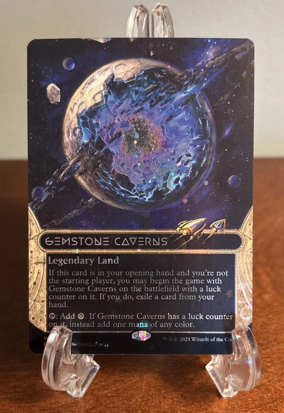 Gemstone Caverns (0106) (Borderless) (Galaxy Foil)