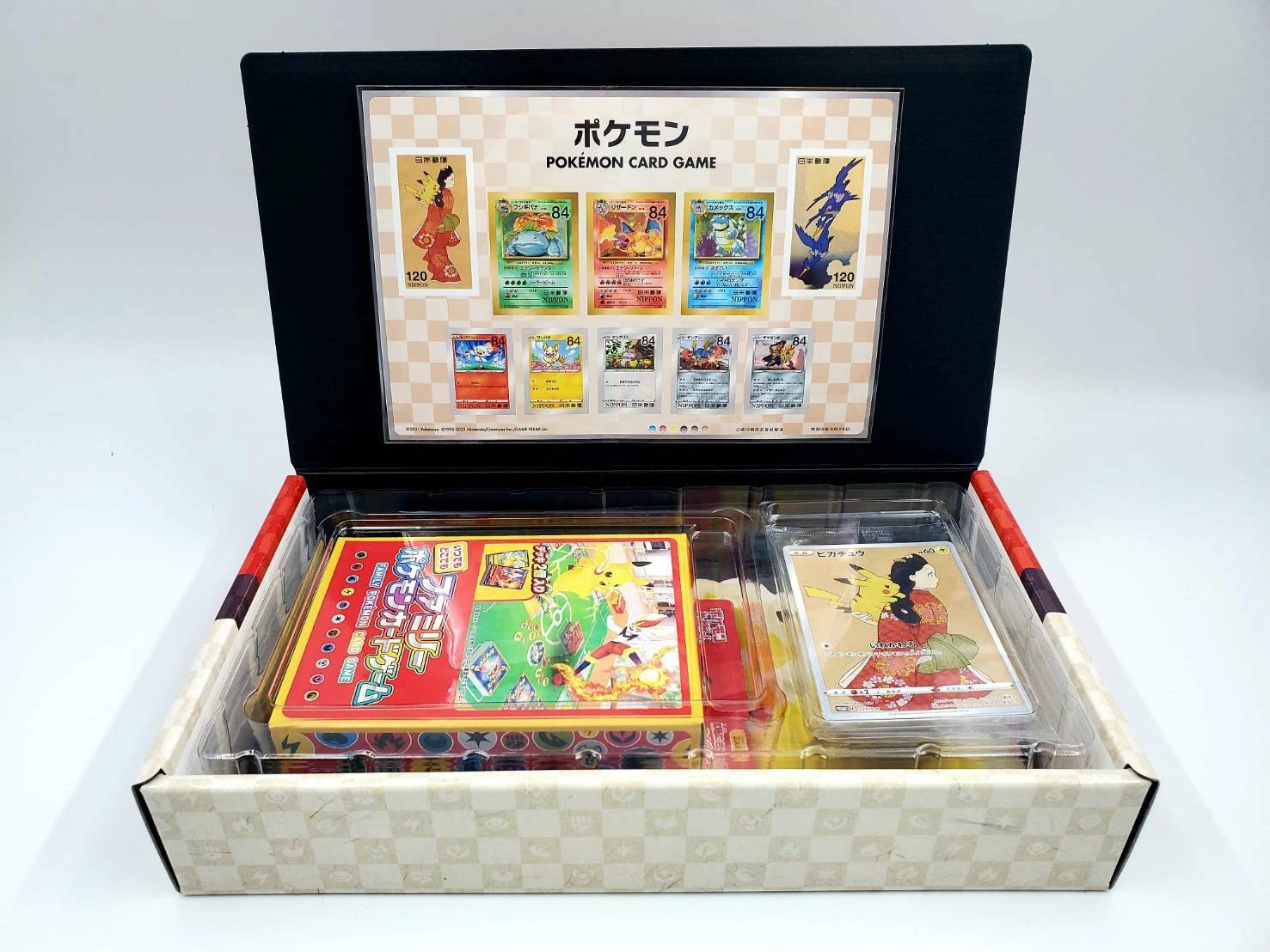 Pokemon Deluxe Stamp Box Set WITH STAMPS