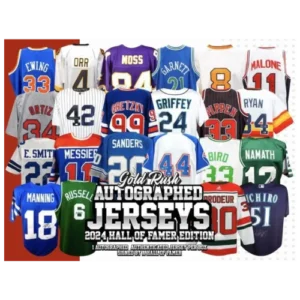 2024 Gold Rush Hall of Fame Autographed Multi-Sport Jersey Edition Box