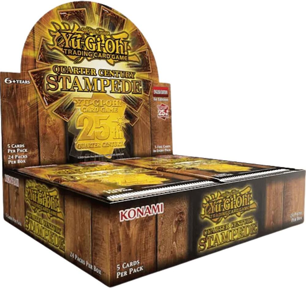 Yu-Gi-Oh - Quarter Century Stampede - Booster Box - 1st Edition