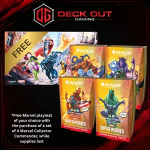MTG - Marvel Super Heroes - Collector Commander Deck - Set Of 4