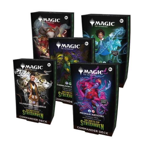 MTG - Secrets Of Strixhaven - Commander Deck - Set Of 5