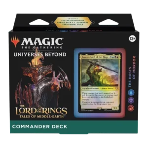 MTG Universes Beyond: Lord Of The Rings Commander Deck - The Host Of Mordor