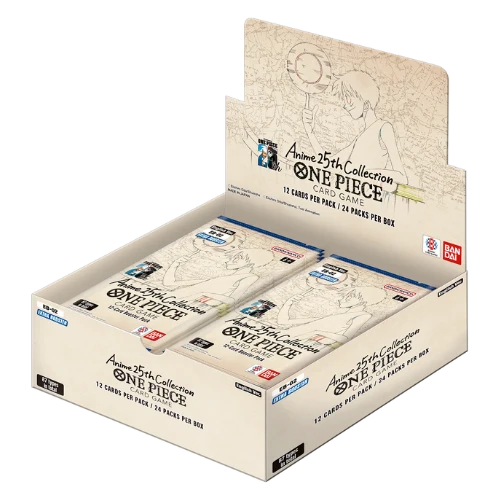 One Piece EB-02 Anime 25th Collection Booster Box (Damaged Box)