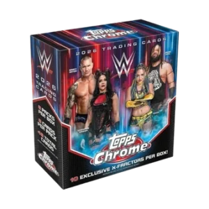 2026 Topps Chrome WWE Mega Box